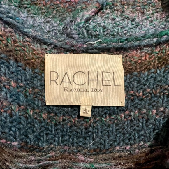 RACHEL Rachel Roy - Monica hooded knit cardigan/sweater - L - Picture 9 of 11